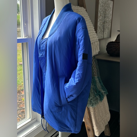 FREE PEOPLE FP Movement - Midnight Moon Solid Bomber Jacket - Picture 7 of 11